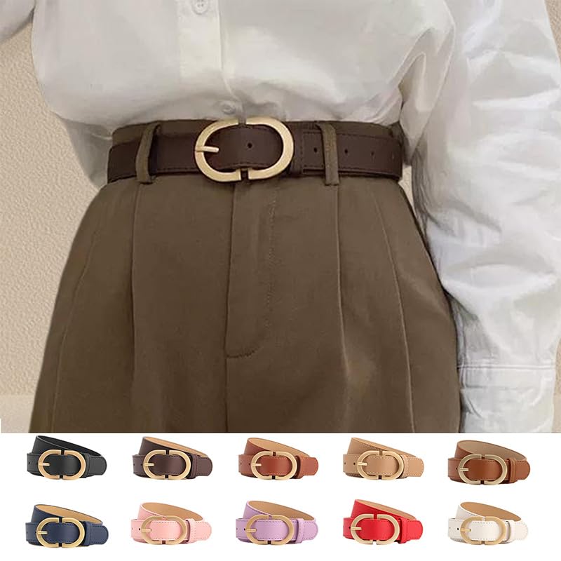 PU Leather Waist Belt For Girl Casual Street InsStyle Belt Adjusting Waiststrap For Jeans Pants Female2