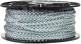 Campbell Chain No. 16 in. Double Jack Carbon Steel Chain 11/32 in. Dia. x 200 ft. L - Total Qty: 1