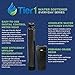 Tier1 Whole House Water Softener System 48,000 Grain High Efficiency with Sediment Pre-Filter | Pre-Filled Mineral Tank with 1.5 Cubic feet of Cation Resin | Home Water Filtration System