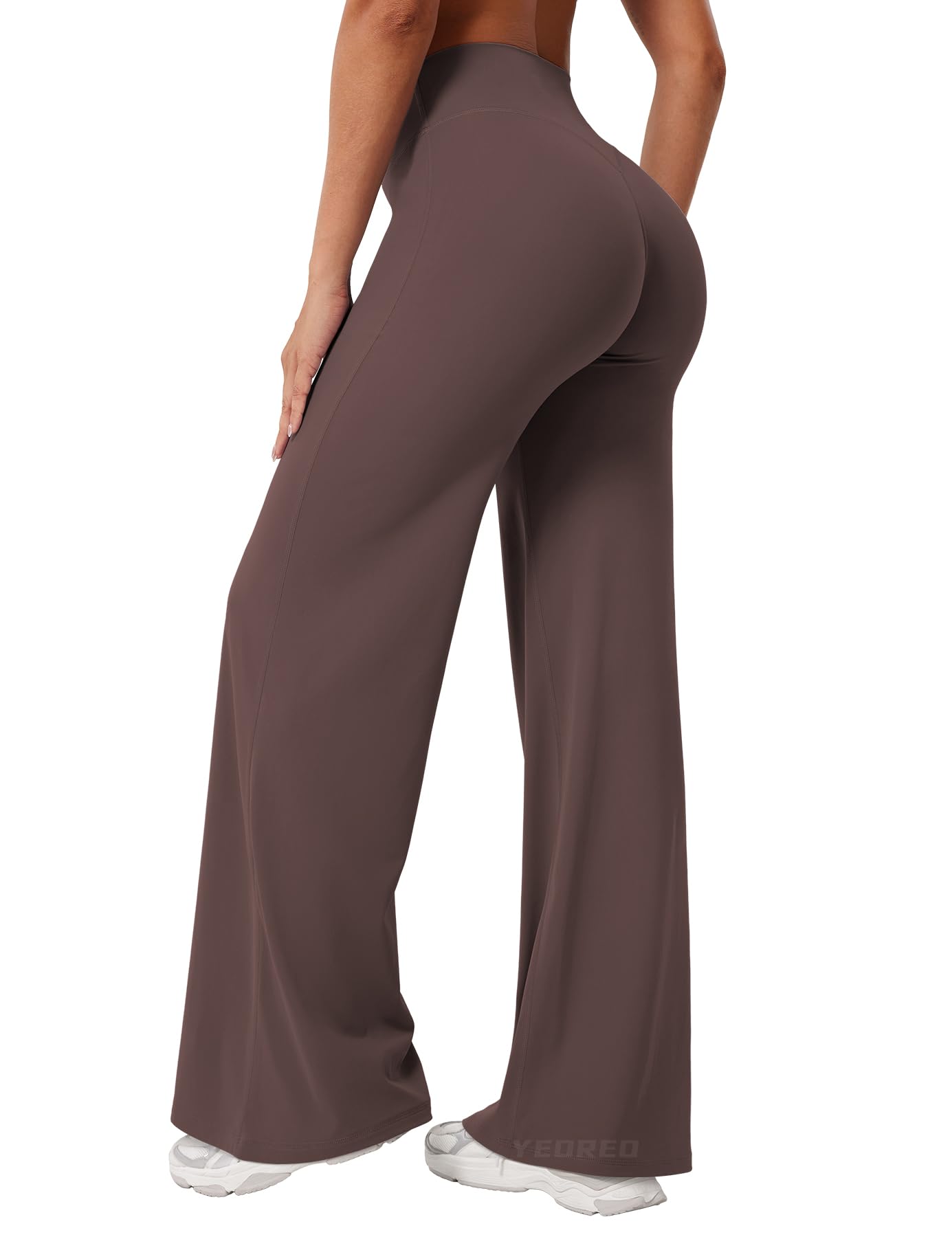 YEOREO Workout Leggings Womens No Front Seam Straight Leggings 29"/ 31.5"/ 33"/ 35" High Waist Buttery Eddiy Gym Yoga Pants - 3