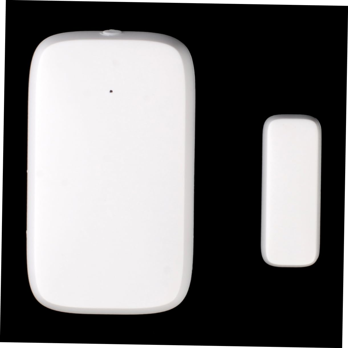 DOITOOL 2 Juegos sensor de puerta de notificación de aplicación alarma exterior mascota casa repicar detector de sensor de puerta sensor magnético de puerta