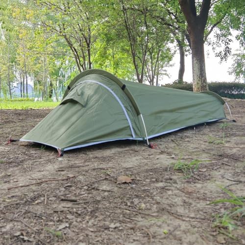 Tenda ultraleggera resistente agli strappi, progettata specificamente per camper solisti (verde)