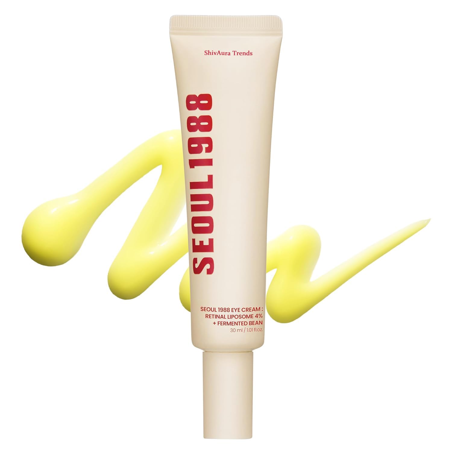 SE-OUL 1988 Eye Cream Retinal Liposome 4% + Fermented Bean, Wrinkle Care, Anti-Aging, Skin Elasticity, Pigmentation, Brightening For Women 30ml (Pack of 1)-image-20