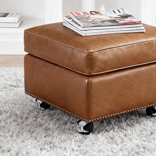 ENYKE 2" Roues Roulettes à Balle avec verrouillage latéral, roues anciennes pour meubles 360LBS, Ensemble de roulettes pivotantes en argent chromé 4 pour la table de café ottomane, 16 Vis incluses