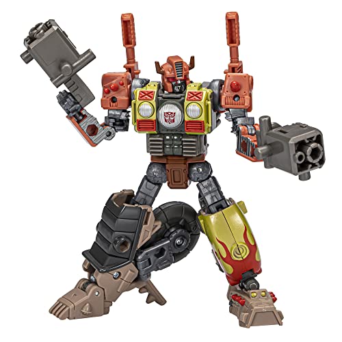 SCOPRI LE SPECIFICHE TECNICHE: scansiona il codice sulla confezione e scopri le specifiche tecniche dei personaggi! Colleziona altre action figure Transformers e scoprine informazioni e abilità (ciascuna venduta separatamente, secondo disponibilità)