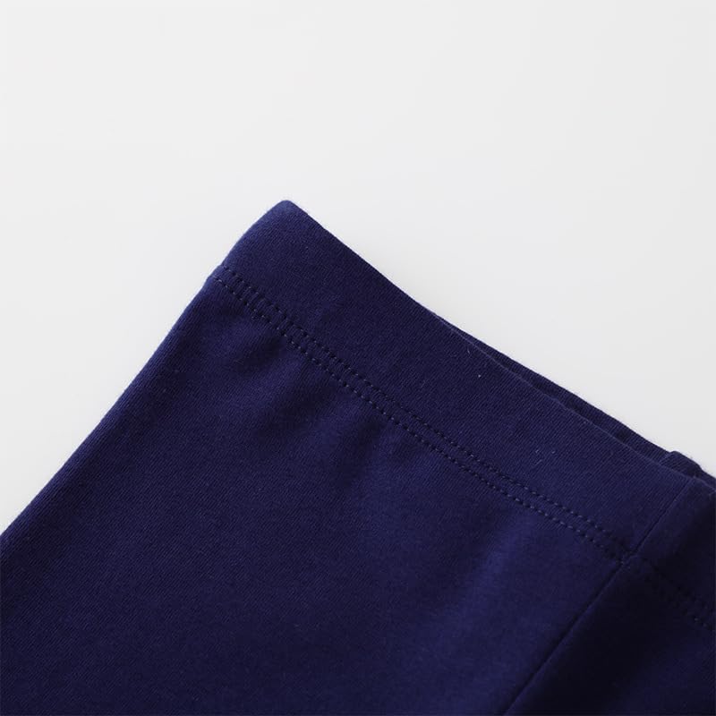 Rngeddg Toddler Girls Casual Cute Embroidered Giraffe Printed Tights Sweatpants Fashion Spring Fall Trousers Leggings Bottoms (Navy,95/2-3 Y,Unisex,Big Kid,US,Age,2 Years,3 Years)