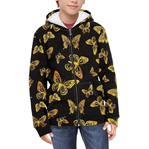 Cumagical Kids Hooded Zip Up Sweatshirt Fashionable Designs For Children Soft Full Zip Jacket3