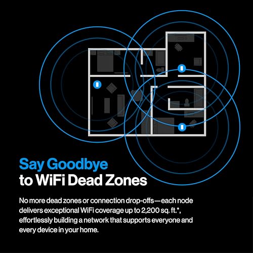 Image of Linksys Velop Micro 7 Dual-Band BE5000 Wi-Fi 7 Mesh System | 4 WiFi Streams up to 5 Gbps | 4400 sq.ft. Coverage | Supports Internet Plans up to 2.5 Gbps | 2-Pack