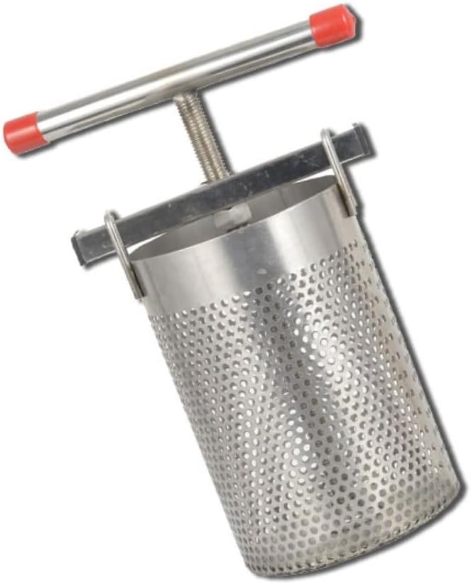Grafken Press Vegetable Stuffing Press Fruit Press Tool, Vegetable Stuffing Squeezer, Large Household Vegetable Dehydration and Juice Press Artifact Commercial 304 Stainless Steel Press Juicer
