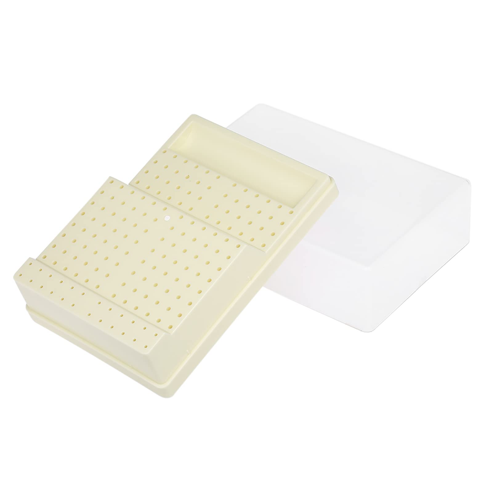 Punta per trapano dentale, 168 fori Supporto per punta per trapano dentale Supporto per fresa dentale Contenitore per organizer Accessorio dentale