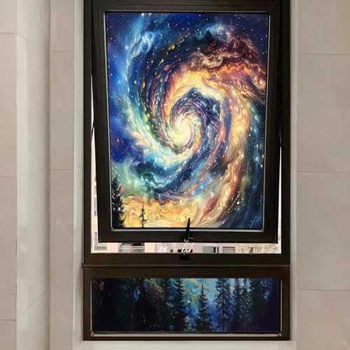 Vinilo adhesivo decorativo Starry Sky Pinewoods 15.7x23.6 pulg miniatura 7