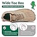 Imagen de SAGUARO Barefoot Zapatillas de Trail Hombre Mujer Zapatos de Deporte Transpirable Antideslizante Calzado Minimalistas Marrón 39 EU