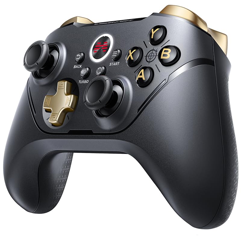 Miniatura 3 de BEITONG Asura 2 Pro+ PC Gaming Controller - Hall Effect Joystick & Trigger, Mechanical Buttons for PCNSMobileSteam with Back paddleTurbo6-Axis