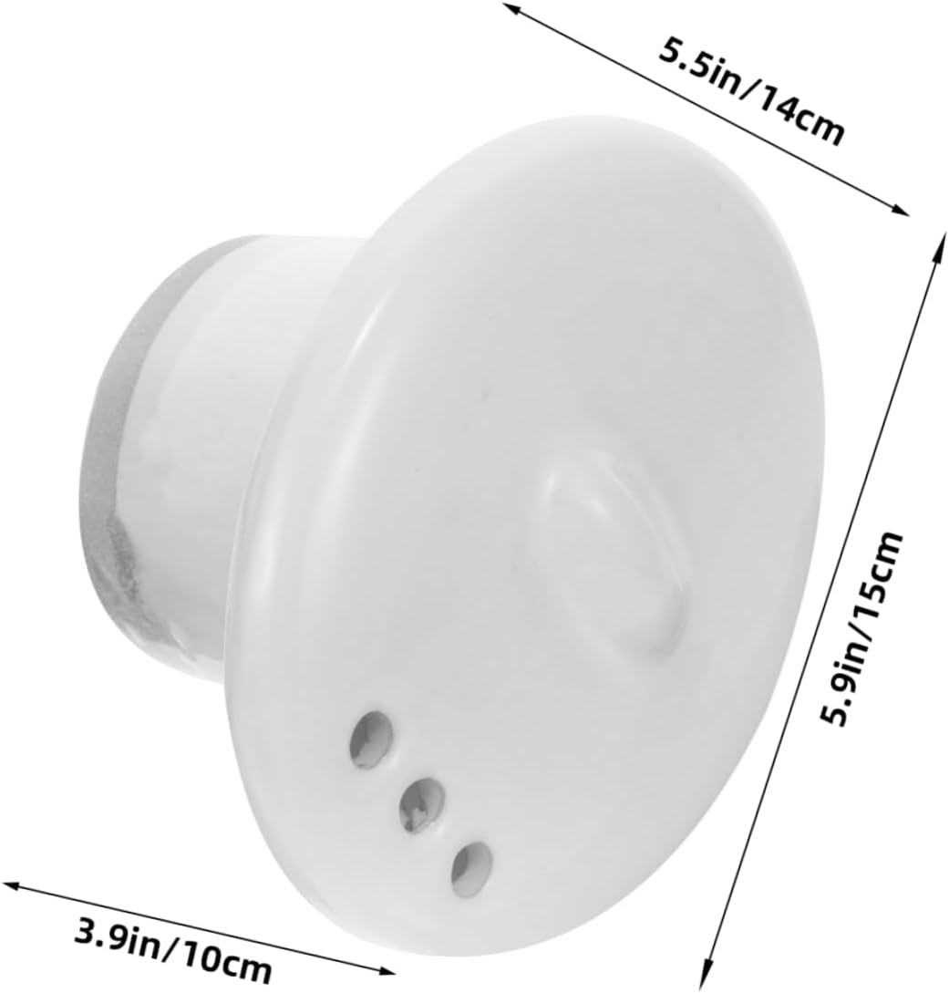 HOMSFOU Urine Splash Guard for Urinal Ceramic Urinal Strainer Easy Install Plug for Home and Office