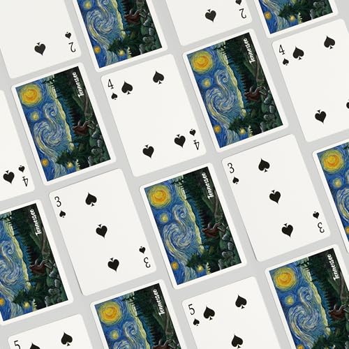 Baraja de Póker Lantern Press Starry Night 52 Cartas miniatura 4