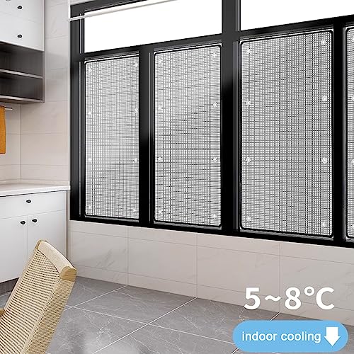 Película aislante para ventanas 47x47 pulgadas miniatura 2