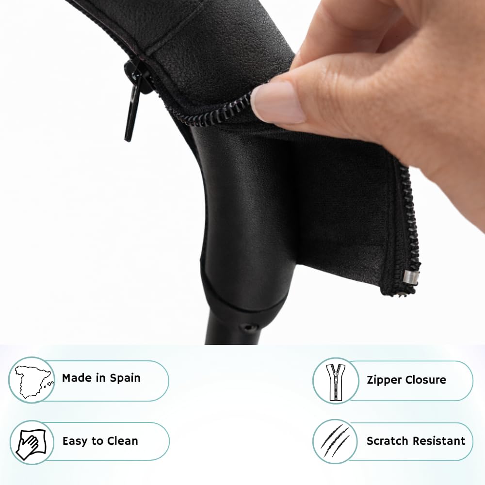 PROTEC TIF | Housses en similicuir compatibles avec le guidon Babyzen YOYO 2 et YOYO 3