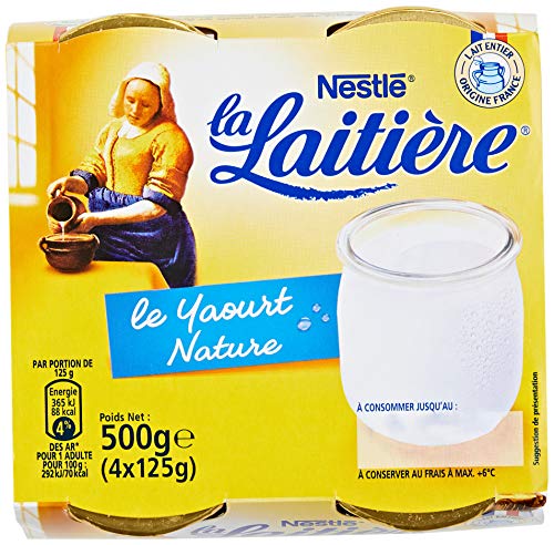 La laitière yaourt nature le pack de 4x125g - vue 2