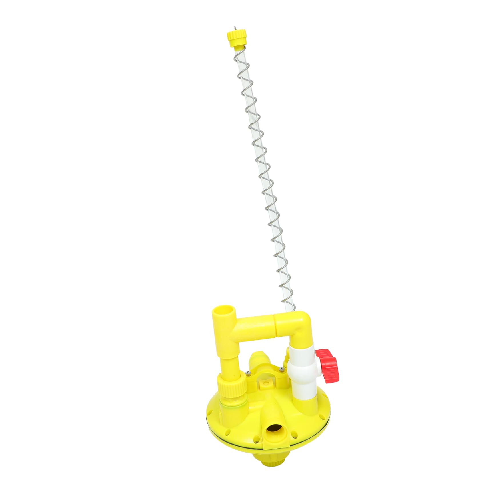 Valvola Regolatrice Pressione per Beverino Galline Plastico Giallo | Beverino Galline e Drinking Machine, Design Leggero, Prevenzione Perdite, Accessorio per Impianto Acqua