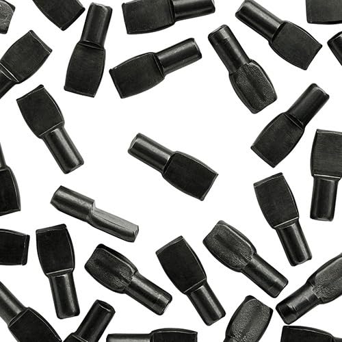 WidgetCo 5mm Black Nickel Shelf Pins, Shelf Supports, Architectural Finish (Qty 250)