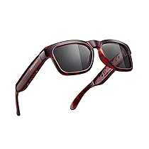OhO sunshine Water Resistant Audio Sunglasses,Fashionable Bluetooth Sunglasses to Listen Music and Make Phone Calls,UV400 Polarized Lens