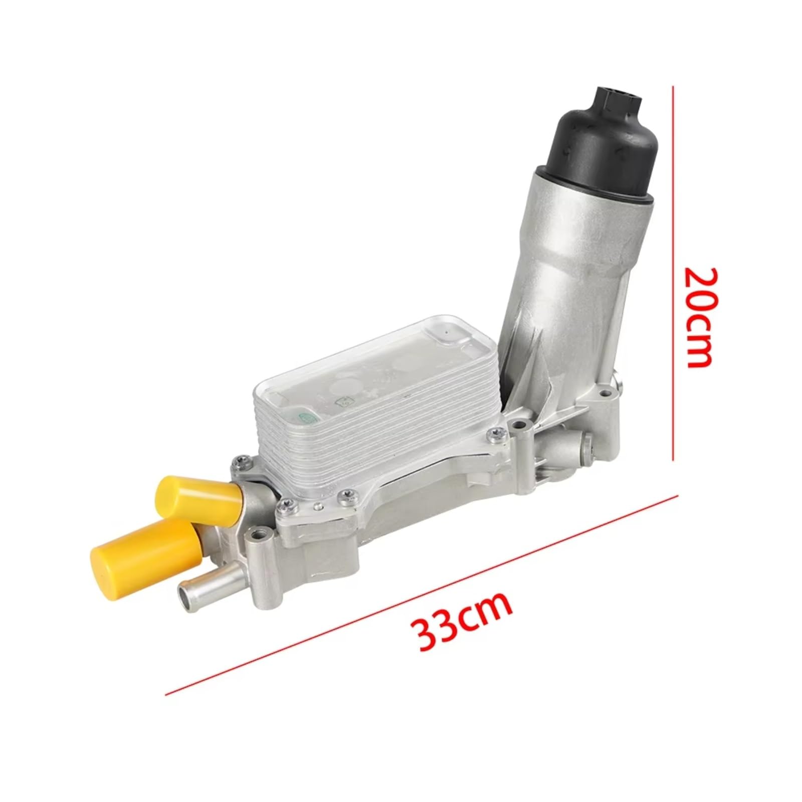 Termostato Auto Compatibile Con Chrysler Per Town Per Country 2011 2012 2013 2014 2015 2016 1 Pz. Gruppo Filtro Olio In Alluminio 5184304AE