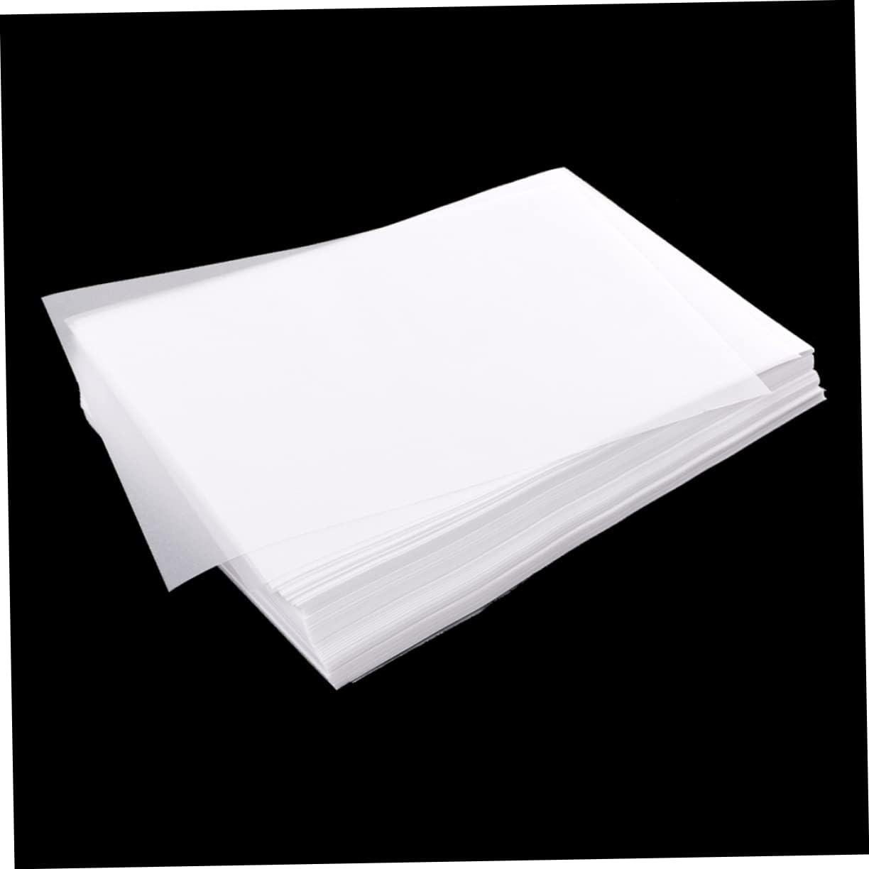 Lurrose 100pcs Tracing Paper Pad Translucent Copying Paper for Drawing Calligraphy Scrapbooking Writing