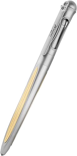 Bolígrafo de titanio con clip de tamaño compacto EDC herramienta de escritura para uso diario de oficina de negocios