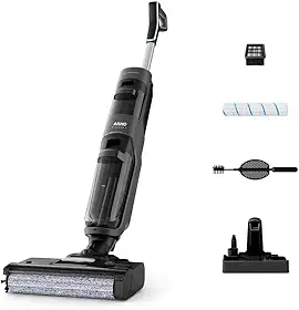 Limpadora de Pisos sem Fio Arno X-CLEAN 4, 2 em 1, aspira e passa pano, limpa sujeiras sólidas e líquidas, autolimpante, até 50 min de autonomia, LXC4 Bivolt