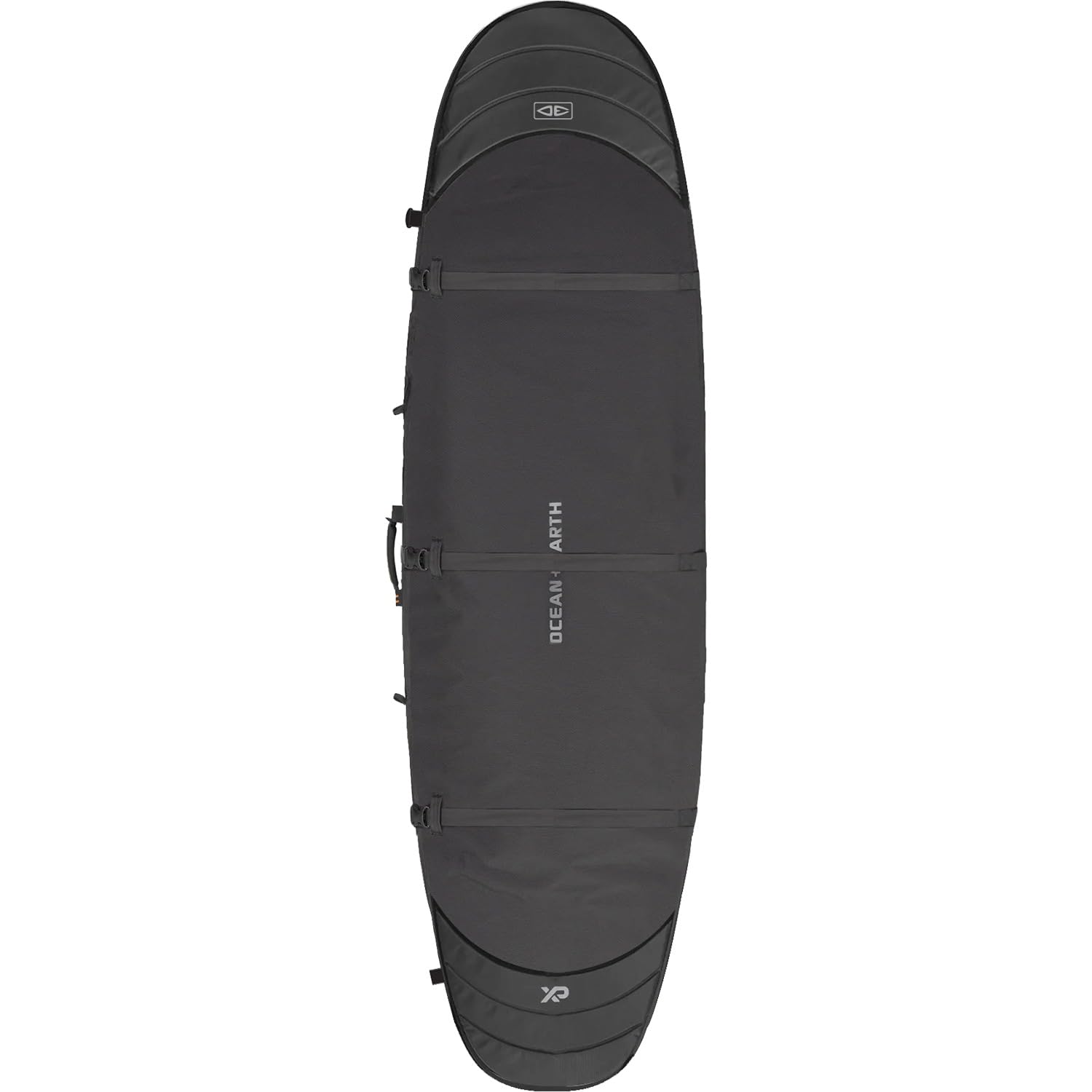 Ocean & Earth Hypa Longboard Black Travel Board Bag - Fits 2 Boards - 8'6