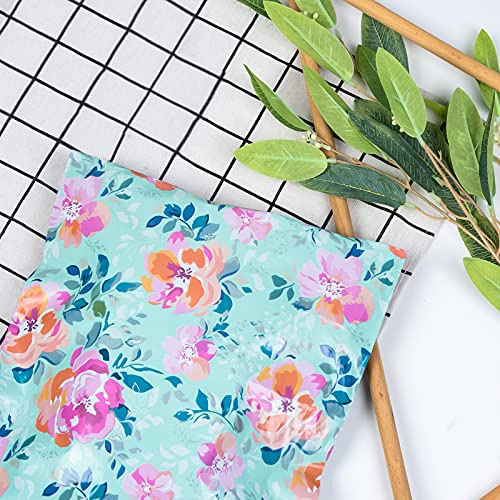 Ruspepa Poly Mailers Shipping Bags Spring Flower Design 2.3 And 3 Mil Heavy Duty Self Seal Mailing Envelopes - 30 Pack - 6 X 9, 10 X 13, 12 X 14.5 Inches #TOP7