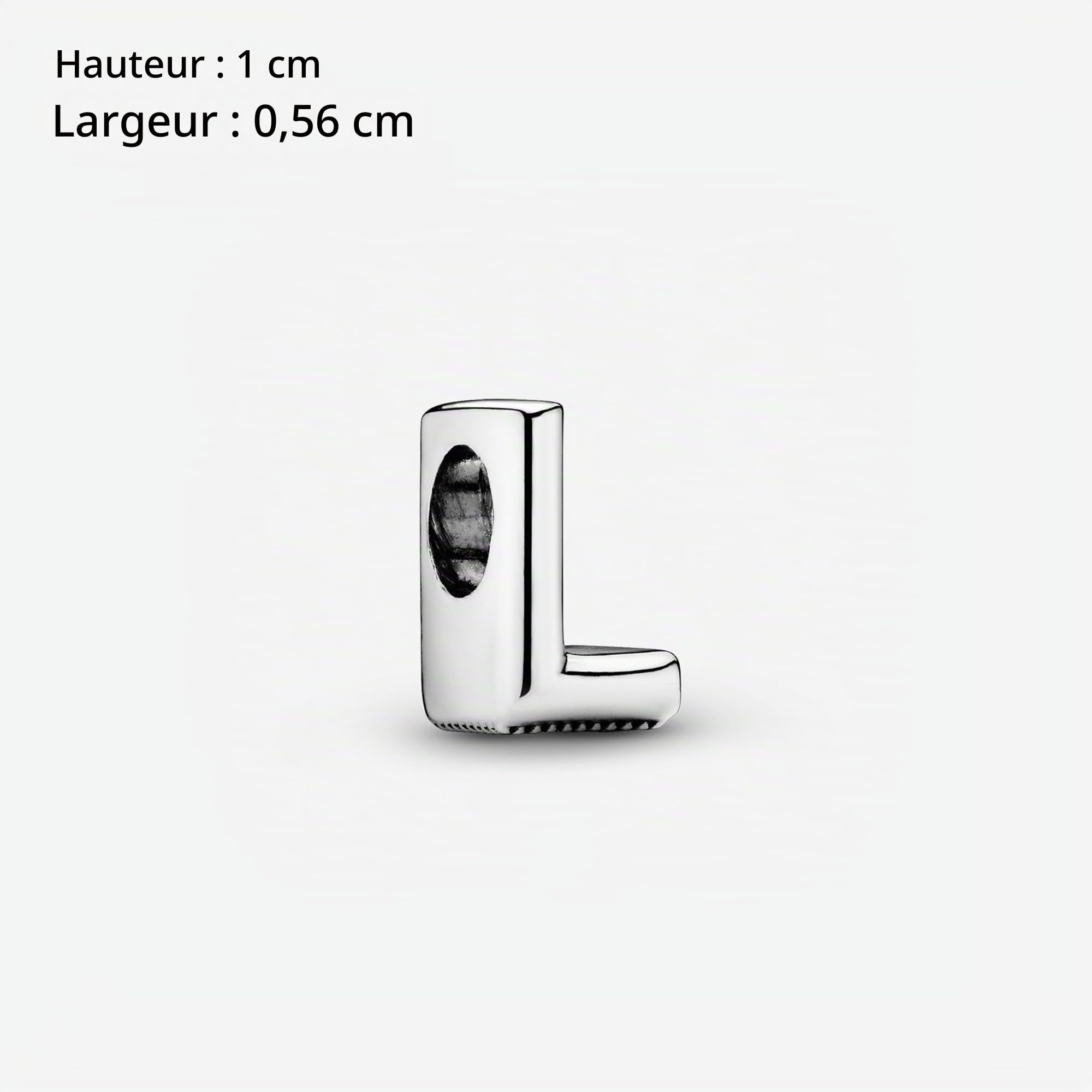 Pandora Charms Lettre en argent sterling
