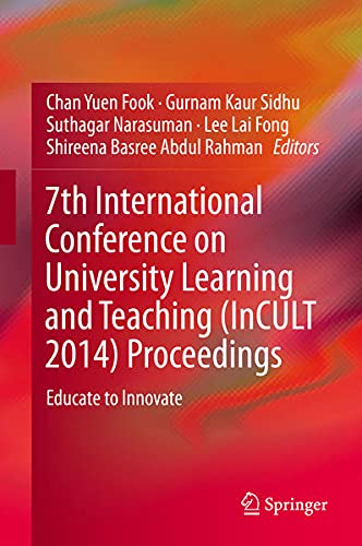 Buy 7th International Conference on University Learning and Teaching (InCULT 2014) Proceedings — BookShops.in