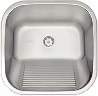 Tanque de Encaixe em Aço Inox Acetinado 40X40cm, Tramontina, 94403107