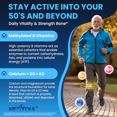 Nextdia Multivitamin Gummies for Men 50 Plus