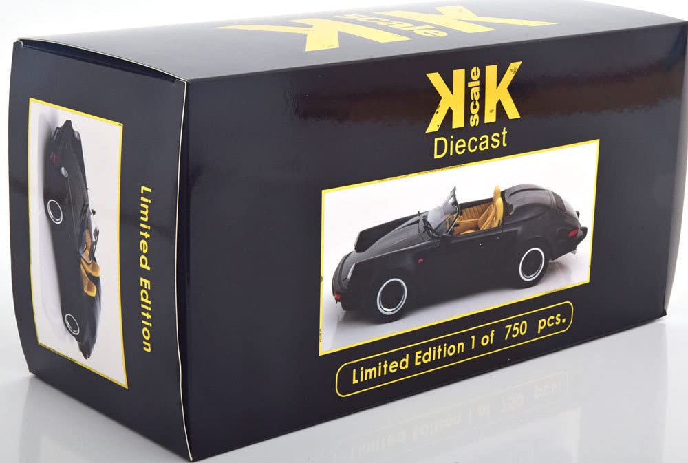KKスケール　1/18 ポルシェ 911 スピードスター 1989 ダイキャスト KK SCALE MODELS 1989 Porsche 911 Speedster Red LE of 1500 1