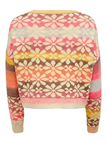 Image of Only Women's Acrylic Blend Round Neck Sweater