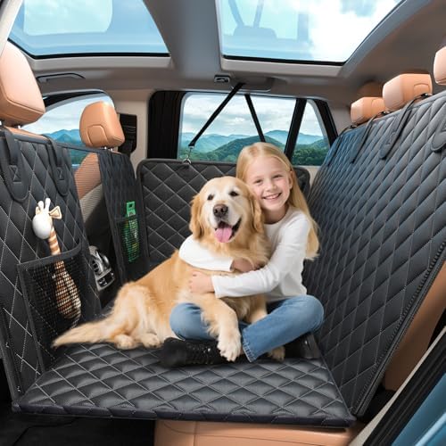 Pet Upgrade Seat Covers, Waterproof Car Seat Protector for Dogs, ...