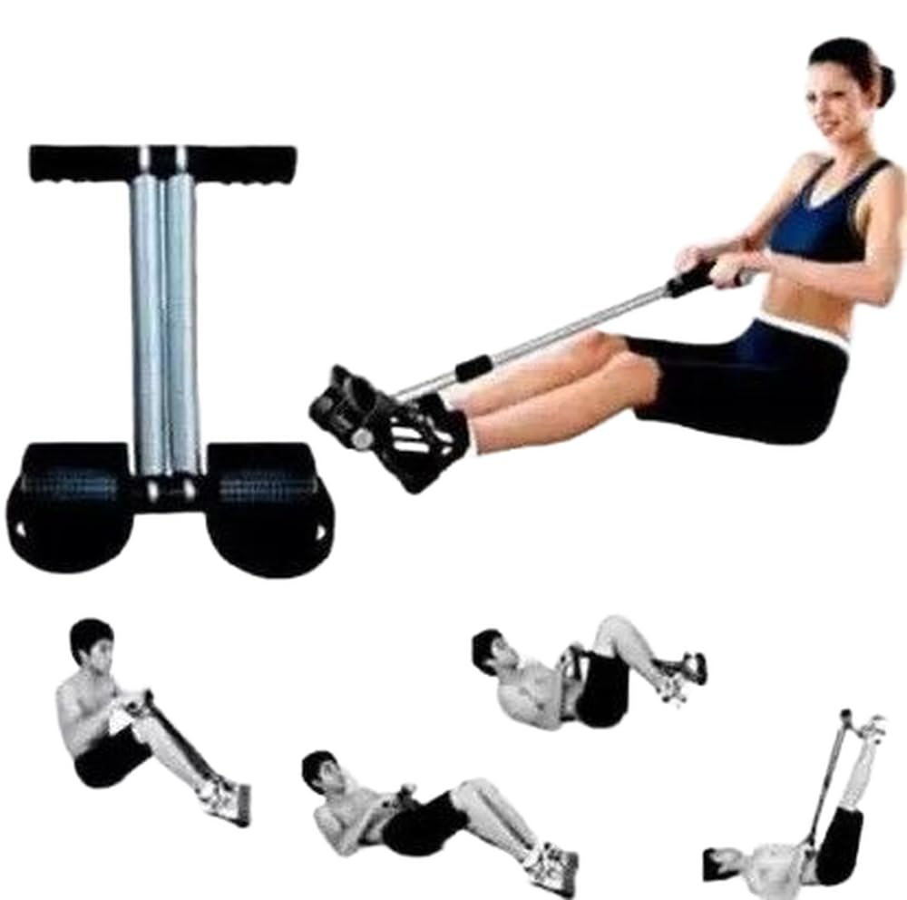 GymFreak Double Tummy Trimmer Home Exercise Equipment/Stomach Exercise Machine Ab Exerciser (Multicolor)-picture-19