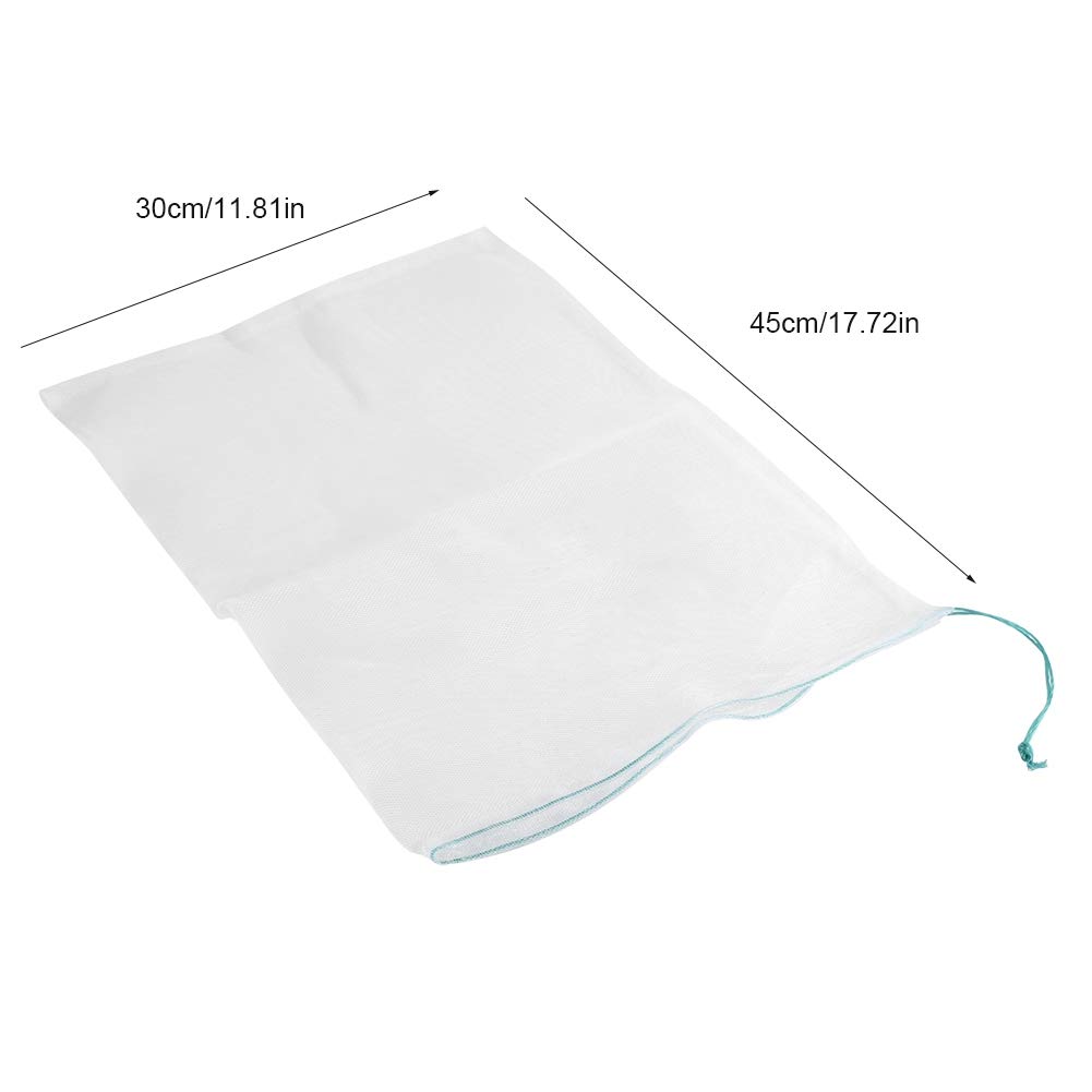 10pcs Fruit Protection Netting Bags, Small Garden Plant Protect Mesh Bag Seed Breathable Support Structures Barrier for Flower Vegetable Fruit (35 * 25cm)