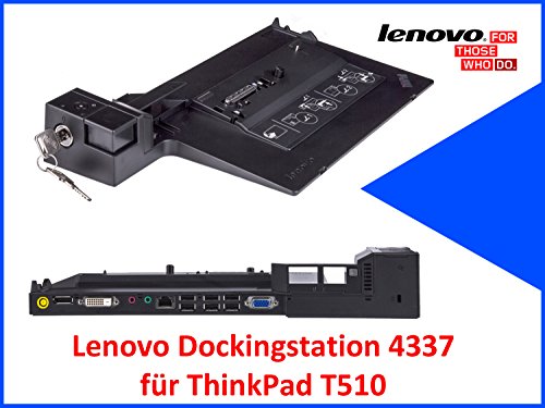 Preisvergleich Produktbild Original Lenovo Dockingstation 4337 für ThinkPad T510 mit Schlüssel