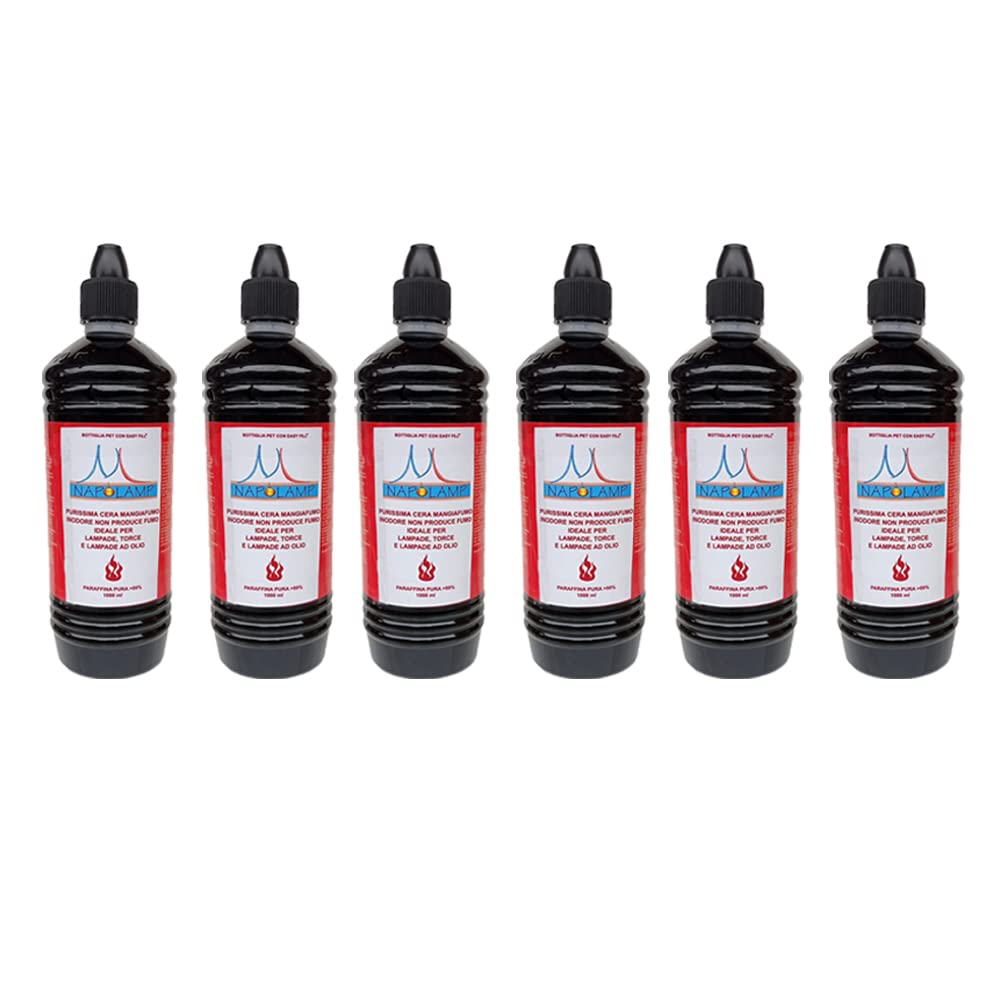 Aceite para Lámparas y Faroles. Cera líquida, 6 litros [Clase de eficiencia energética A]