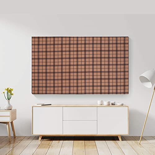 Image of Glassiano Marigold Dustproof Printed 48 inch LED TV Cover Screen Protector Compatible for All Models, Print 13
