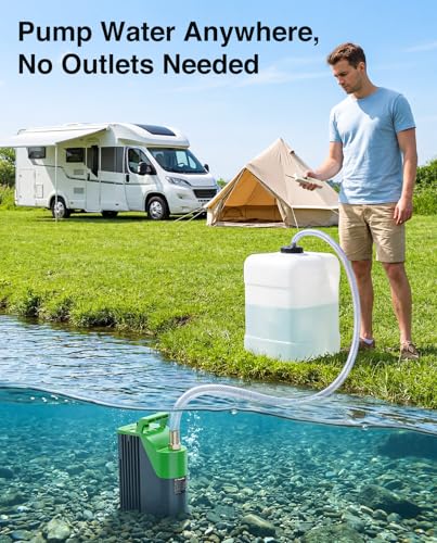TaskStar Cordless Submersible Water Pump for Pool Cover & Basement - image 3