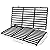 Utheer 7637 Cast Iron Cooking Grid Grate 17.5 x 10.2 Inch,7635 Flavor Bars 15.3 inch for Weber 46010074 Spirit 200 E210 S210 Series Gas Grills, Grill Replacement Parts for Weber 7637 Gas Grills with