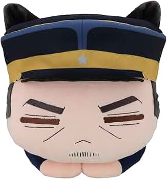 特大サイズ　月島軍曹　おひるねこ　大きなぬいぐるみ　ゴールデンカムイ Amazon.co.jp: セガ TVアニメ「ゴールデンカムイ」おひるねこ 大きな