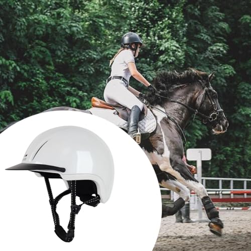 Casco ecuestre ajustable que elimina el sudor con su forro lavable 5