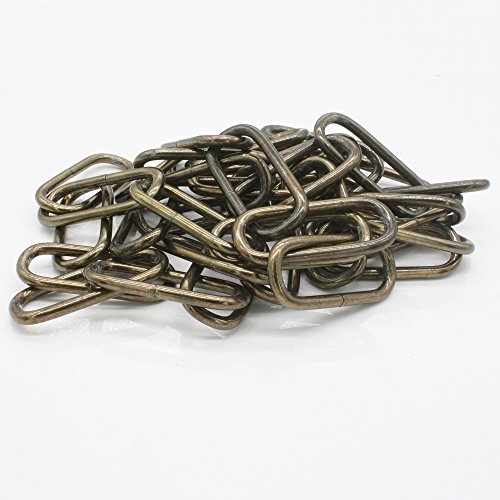 1,5 m lampketting 4 mm oud messing geborsteld ijzer lichtketting sierketting ketting vintage draagkracht 18 kg - Image 4