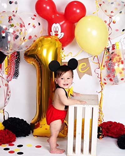 Amazon Com Mickey Mouse Decoraciones De Cumpleanos Mickey Mouse Suministros De Fiesta Amarillo Negro Rojo Confeti Globos Camion De Bomberos Cumpleanos Banderin Minnie Mouse Fiesta De Cumpleanos Decoraciones Mickey Guirnalda Pancarta Hogar