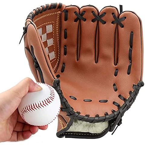 Guante de Béisbol Aipwerer Softball con Pelota Suave Cover